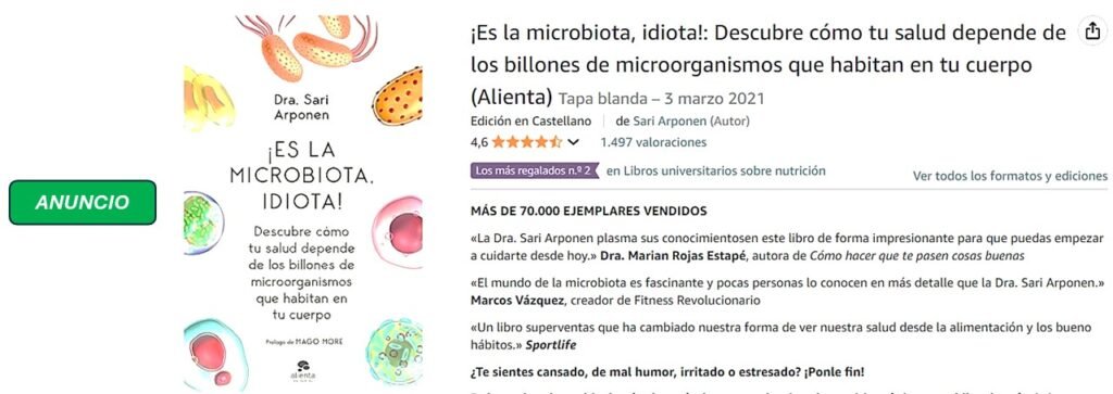 Es la microbiota, idiota - amazon prime