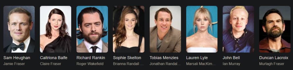 elenco outlander 1