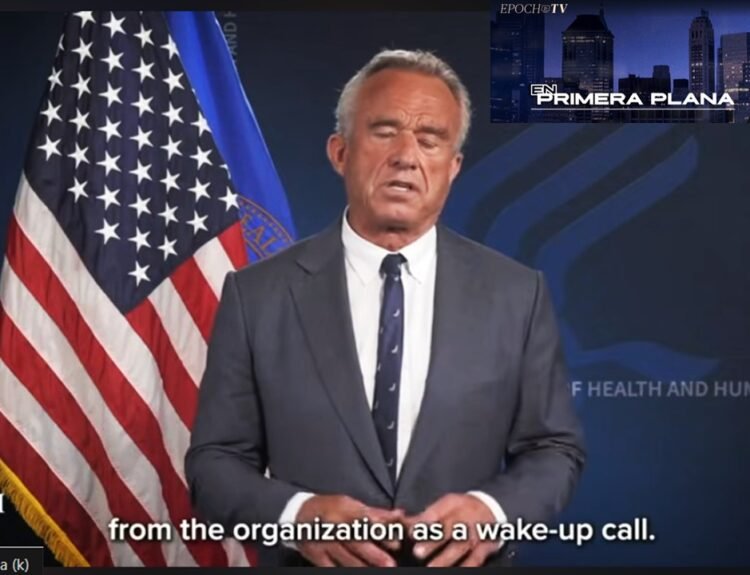 ¿El fin de la OMS? RFK Jr. pide cooperación internacional y el regreso de la pandemia COVID?
