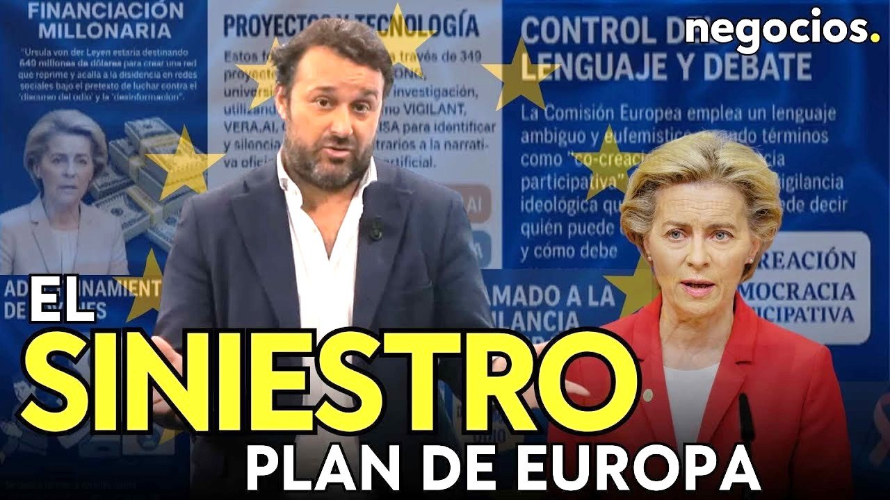 Todo sobre el siniestro plan de Von der Leyen contra la libertad para amordazar a la opinión pública